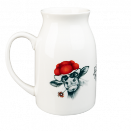 Porzellan – Schwarzwälder Milchkännle – 450 ml