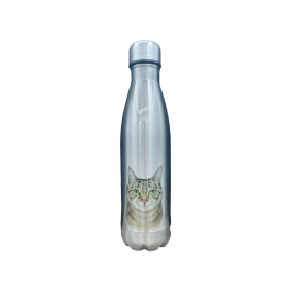 Thermoflasche 750ml – Edelstahl – Katze