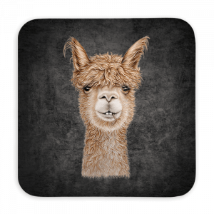 Untersetzer 9x9 Black Edition - Alpaka