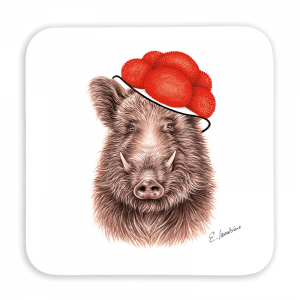 Untersetzer 9x9 - Bollenhut Keiler