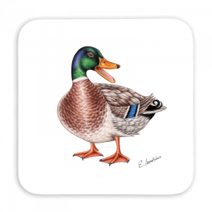 Untersetzer 9x9 - Erpel