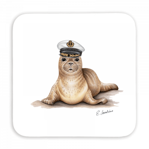 Untersetzer 9x9 - Kapitän Robbe