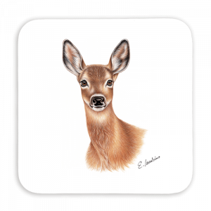 Untersetzer 9x9 - Reh