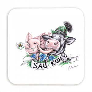 Untersetzer 9x9 - Saukuhl Alpen