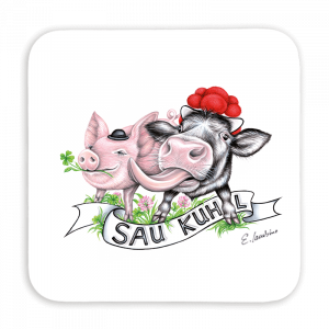 Untersetzer 9x9 - Saukuhl Schwarzwald