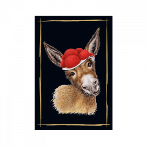 Magnet Bollenhut Esel