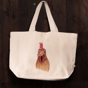Strandtasche Huhn