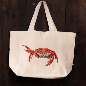 Strandtasche - Krabbe