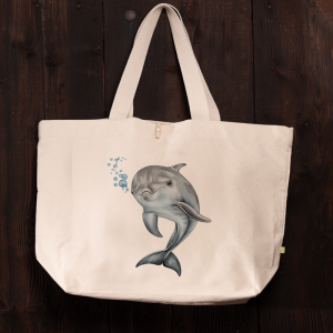 Strandtasche - Delfin