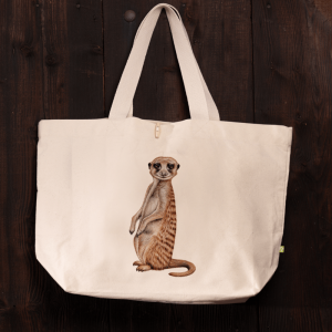 Strandtasche - Erdmännchen