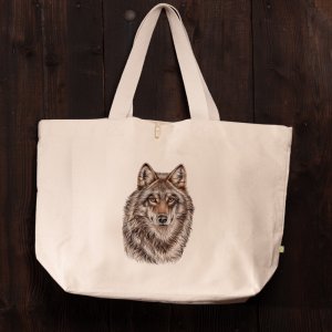 Strandtasche Wolf