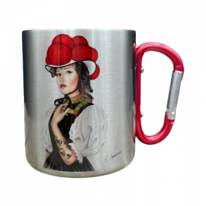 Edelstahltasse - Schwarzwaldmädel