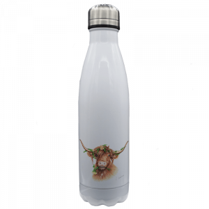 Thermoflasche - Blumenhochlandrind
