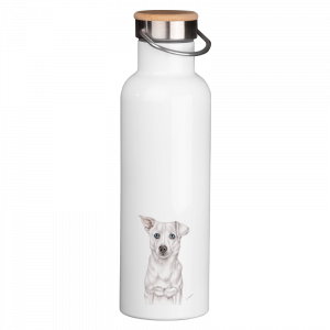 Thermoflasche mit Bambusdeckel - Mr. Chewing Gum