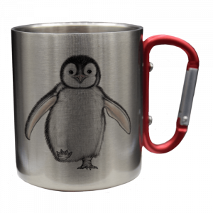 Edelstahltasse - Baby-Pinguin