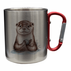 Edelstahltasse - Otter