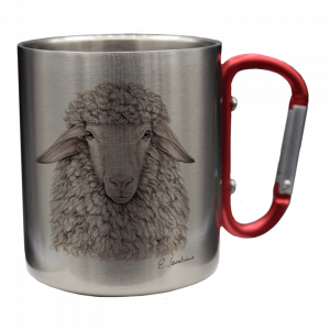Edelstahltasse - Schaf