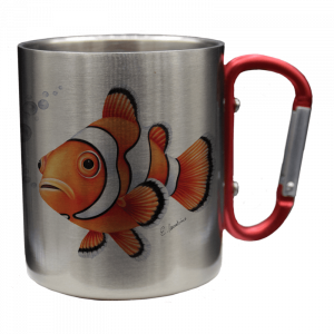 Edelstahltasse  - Clownfisch