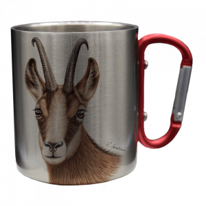 Edelstahltasse - Gams