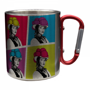 Edelstahltasse - Pop Up Schwarzwaldmädel