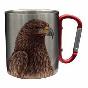 Edelstahltasse - Steinadler