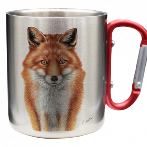 Edelstahltasse - Fuchs