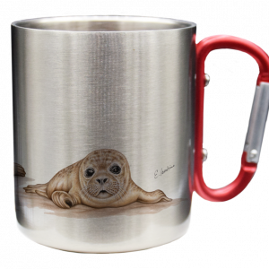 Edelstahltasse - Robben