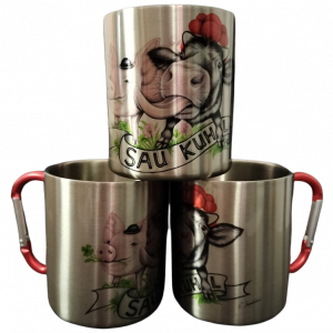 Edelstahltasse - Saukuhl Schwarzwald