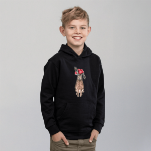 Kinder Hoodie - Bollenhut Hase