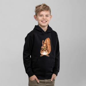 Kinder Hoodie - Eichhörnchen