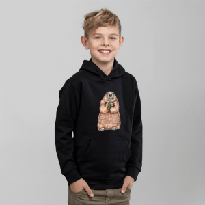 Kinder Hoodie - Murmeltier