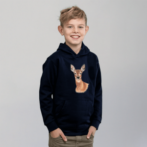 Kinder Hoodie - Reh