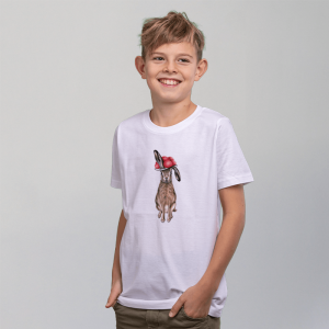 Kinder T-Shirt - Bollenhut Hase