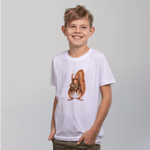 Kinder T-Shirt - Eichhörnchen