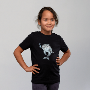 Kinder T-Shirt - Delfin