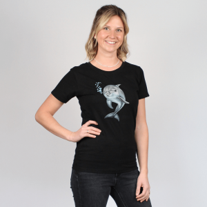 Damen T-Shirt - Delfin