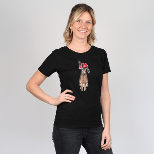Damen T-Shirt - Bollenhut Hase