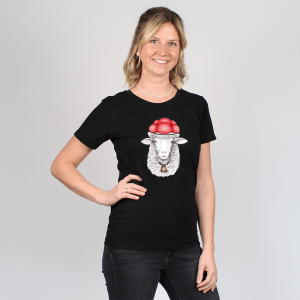 Damen T-Shirt - Bollenhut Schaf