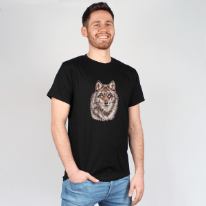 Herren T-Shirt - Wolf