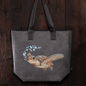 Filztasche Schildkröte