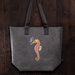 filztasche-seepferdchen