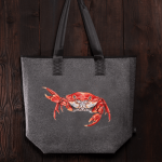 filztasche-krabbe