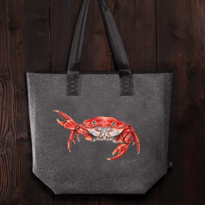 Filztasche - Krabbe