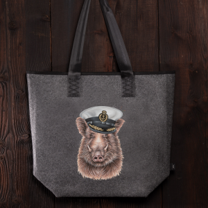 Filztasche Kapitän Keiler