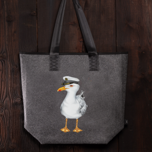 Filztasche Kapitän Möwe