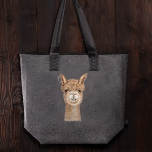 Filztasche Alpaka