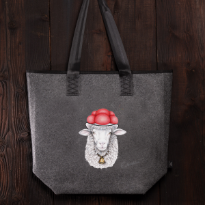Filztasche Bollenhut Schaf