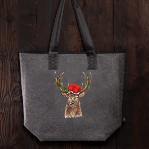 Filztasche Bollenhut Hirsch