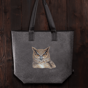 Filztasche Eule