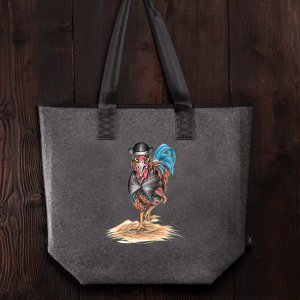 Filztasche Bollenhut Hahn